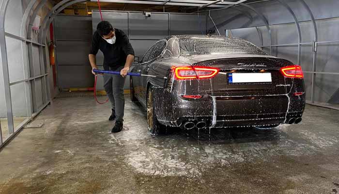 شستشوی کامل بدنه خودرو
